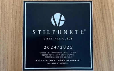 STILPUNKTE® Auszeichnung 2024/2025: Wir sind dabei!