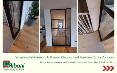 Schwarzstahltüren im Loftstyle: Eleganz und Funktion für Ihr Zuhause